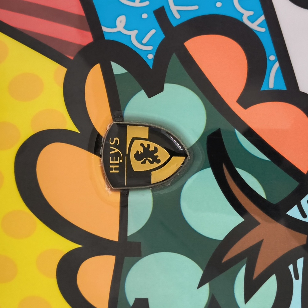 Heys America USA Britto Flowers Hard  Beauty Case Multi-Colored Retired Design - Picture 3 of 16